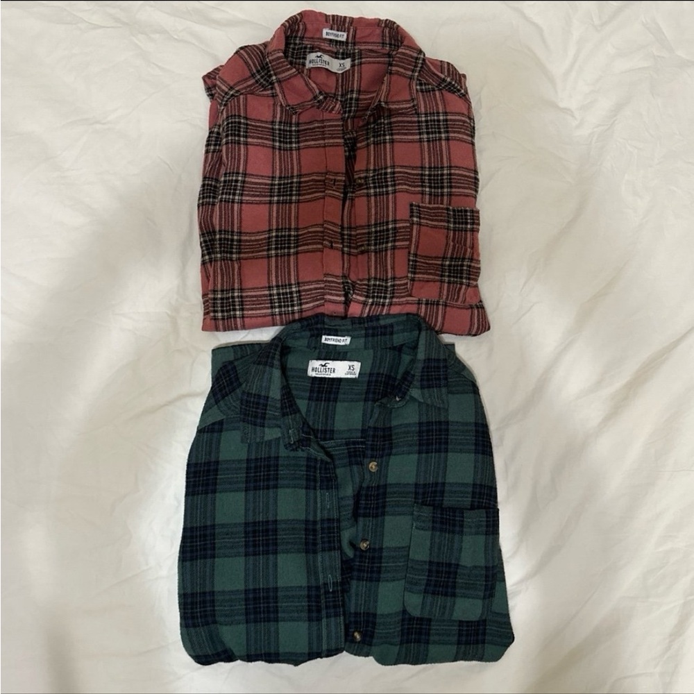 Flannel shirt bundle 2-piece